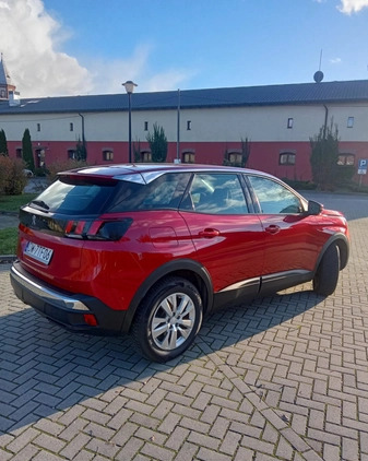 Peugeot 3008 cena 72000 przebieg: 67158, rok produkcji 2019 z Wrocław małe 56